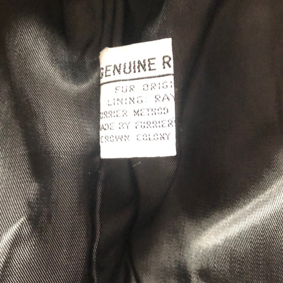 Niki Black Fur Coat Jacket - Picture 5 of 7